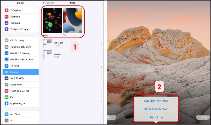 Cách đổi hình nền iOS 26.2 trên iPad nhanh chóng