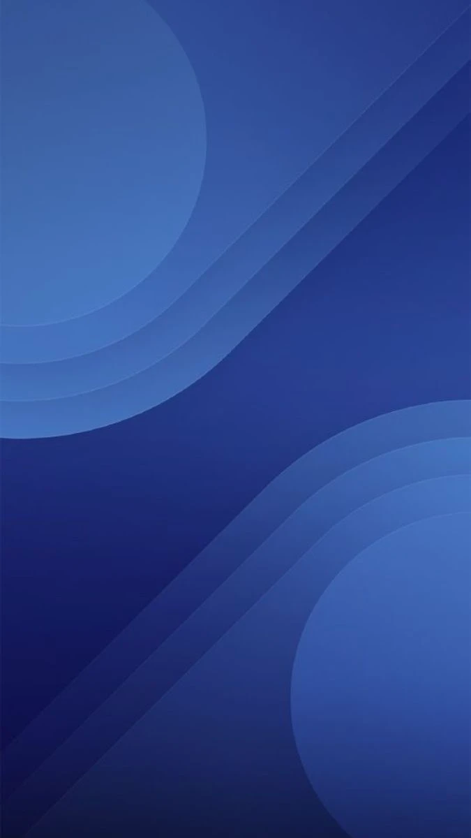 Wallpaper iOS 26 màu xanh lam đậm sang trọng