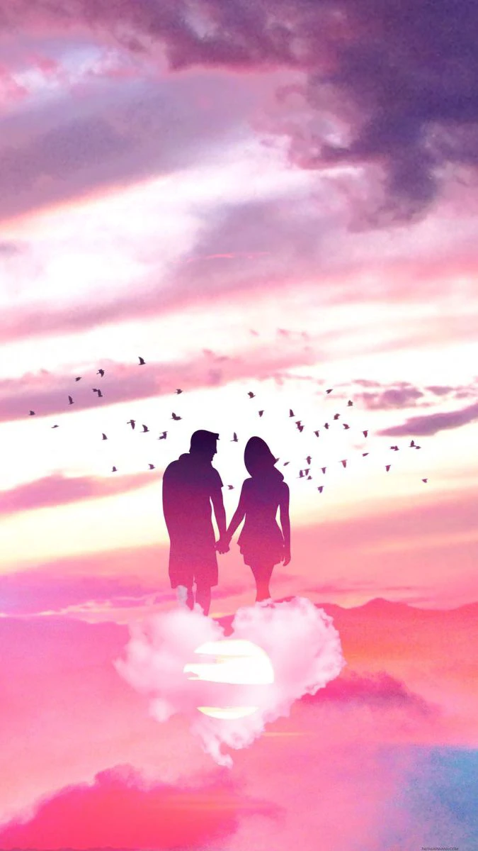 Ảnh nền iOS 26.3 chủ đề tình yêu