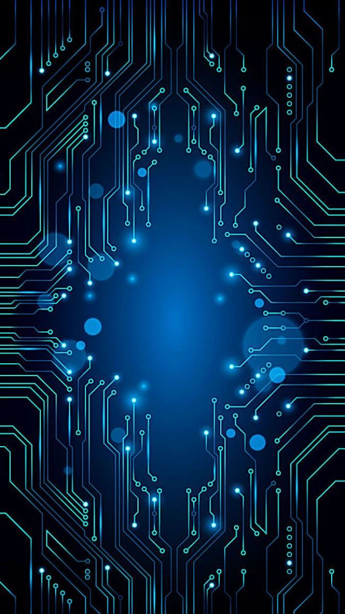 Wallpaper iOS 26.3 chủ đề công nghệ dành cho iPhone