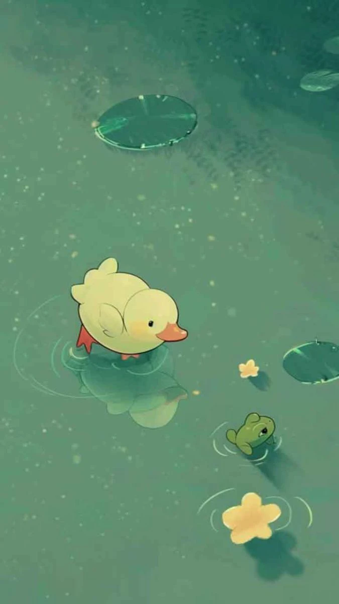 Wallpaper iOS 26.3 chủ đề hoạt hình cho iPhone