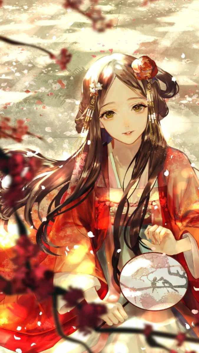 Hình nền iOS 26.3 chủ đề anime