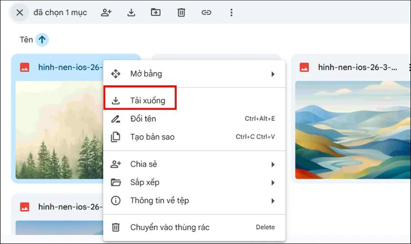 Tải hình nền yêu thích