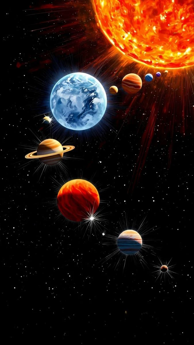 Wallpaper iOS 26.3 không gian 3D