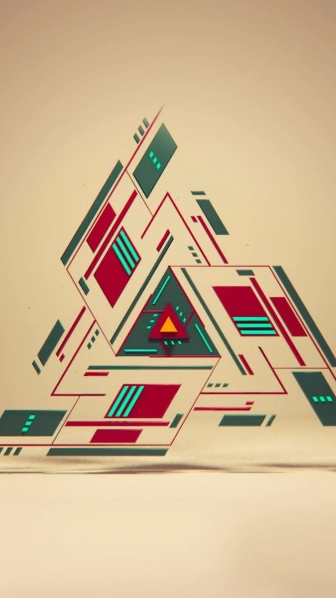 Hình nền iOS 26.4 trừu tượng