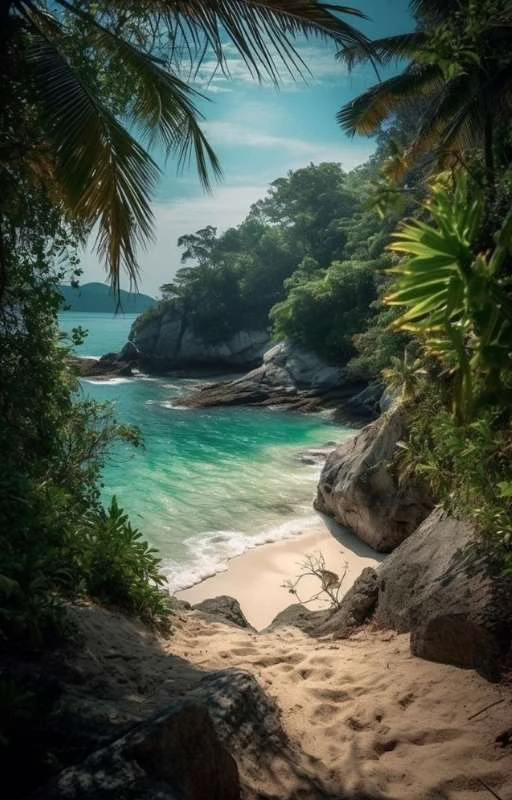 Hình nền iPhone 11 4K phong cảnh biển đẹp