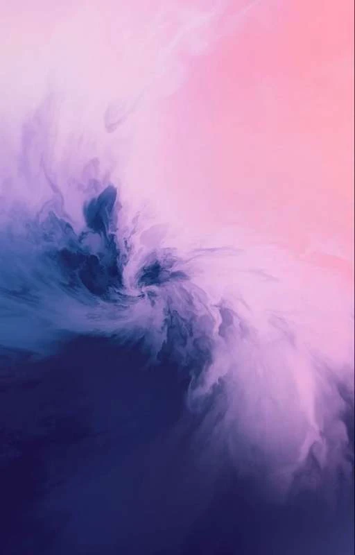 Wallpaper iPhone 11 khói màu tím