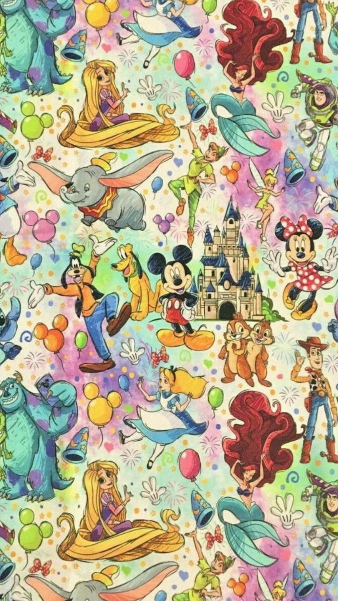 Wallpaper iPhone 15 Pro Disney