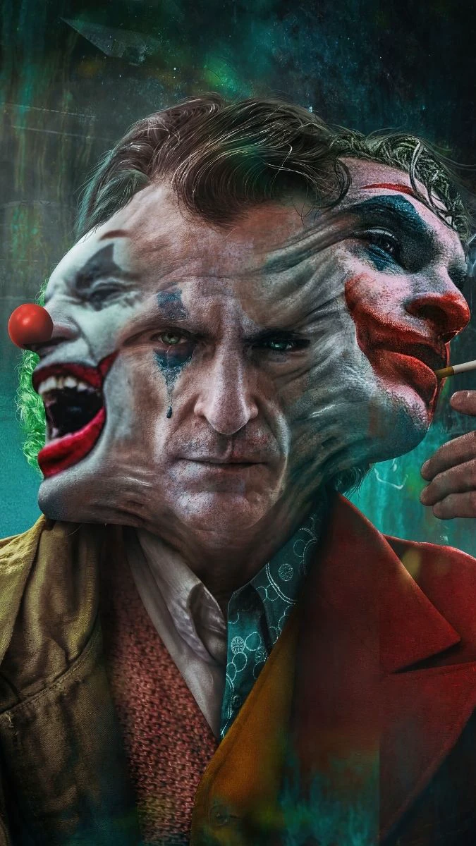 Wallpaper iPhone 15 Pro Joker