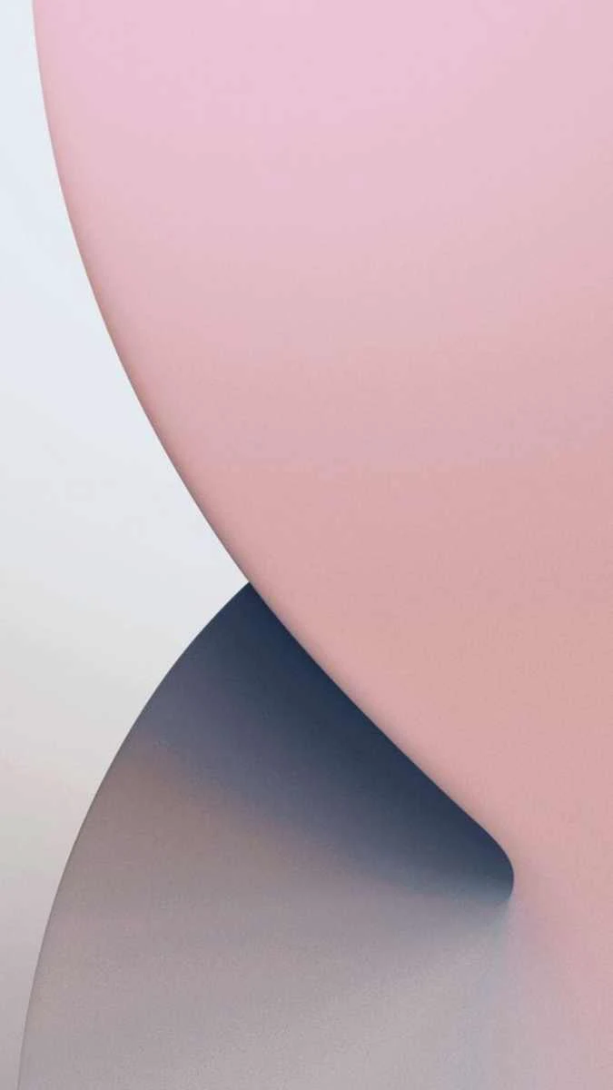 Hình nền iPhone 17 Pro Max màu hồng pastel