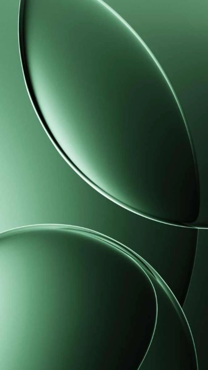 Màu xanh lá gradient sang trọng cho điện thoại cao cấp
