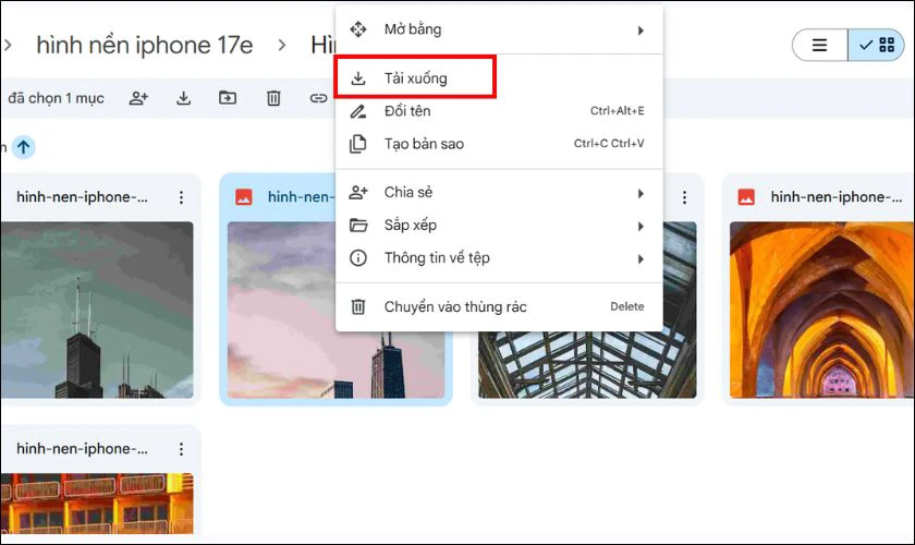 Tải ảnh nền yêu thích