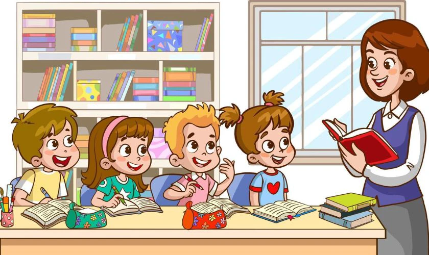 Wallpaper khai giảng chủ đề thầy cô