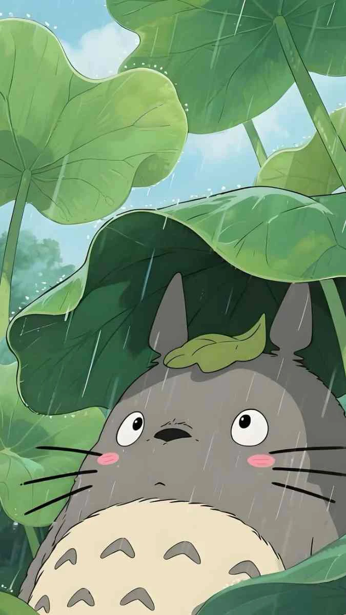 Hình Nền Không Gian 3D Ios 26 Nhân Vật Hoạt Hình Dễ Thương