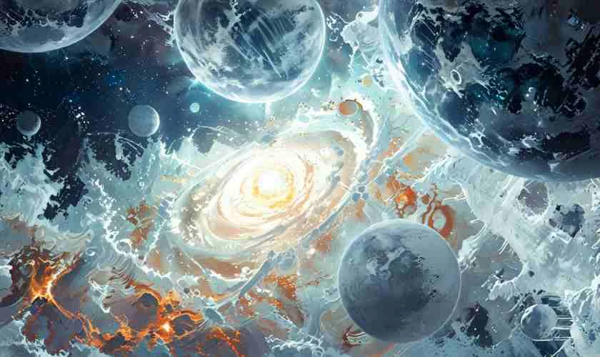 Hình Nền Không Gian 3D Ios 26 Cho Ipad Chủ Đề Vũ Trụ Nổi Bật