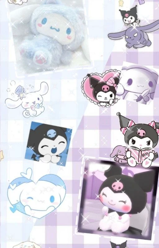 Ảnh Kuromi và Cinnamoroll Full HD cho iPhone xinh xắn