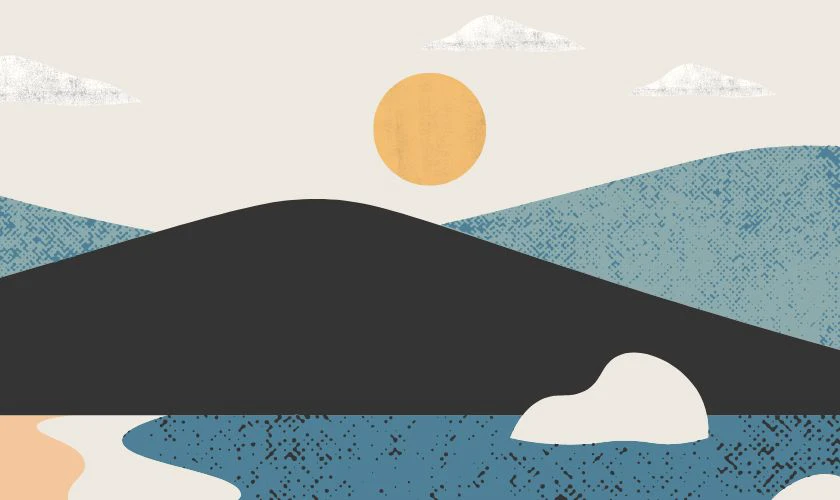 Tranh vẽ phong cảnh đơn giản