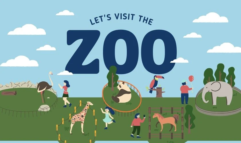 Tranh vẽ sở thú đẹp