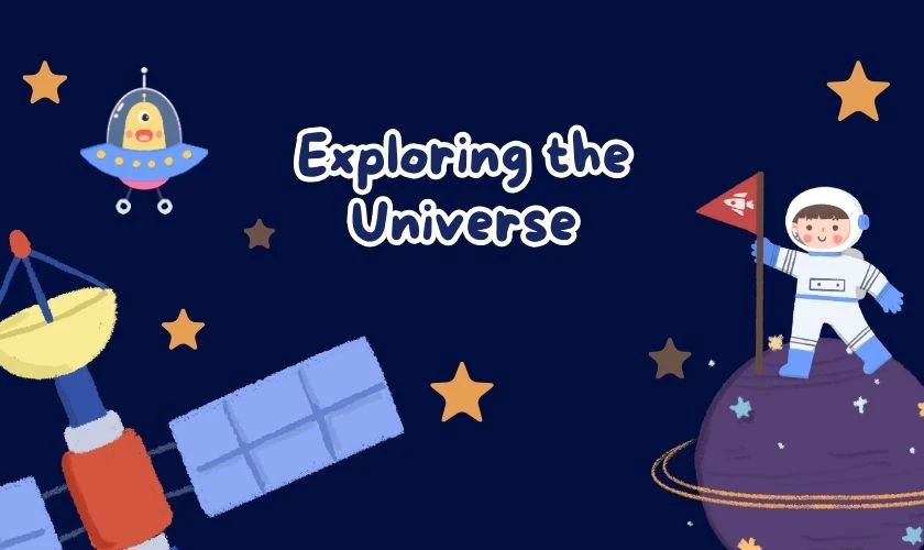 Hình nền MacBook Neo chủ đề vũ trụ cute