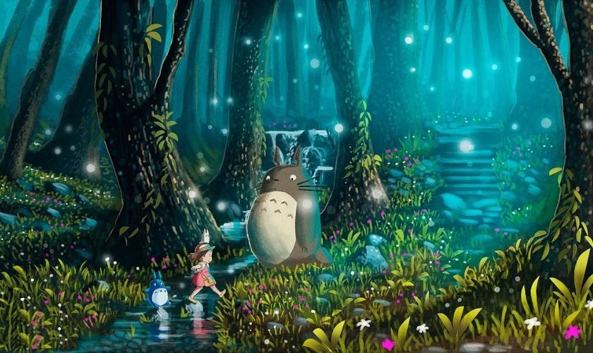 Hình nền máy tính Totoro