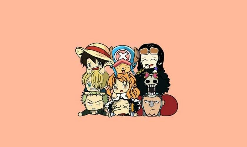 Hình nền One Piece chibi