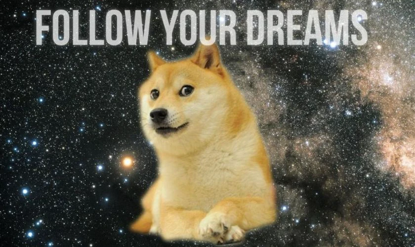 Meme Follow your dreams