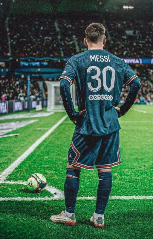 Ảnh nền Messi PSG nét nhất