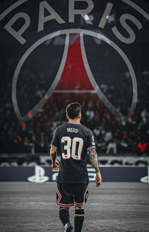 Ảnh nền Messi PSG chất chơi