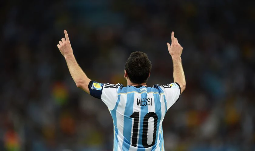 Ảnh nền cầu thủ Messi đội tuyển quốc gia Argentina Full HD