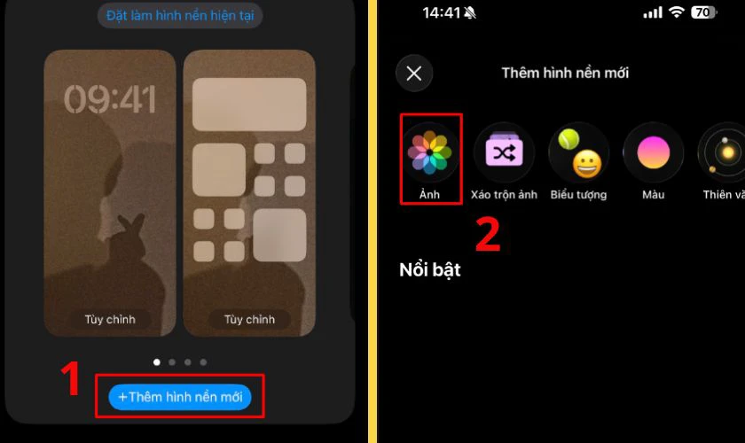 Căn chỉnh kích thước hình nền theo ý muốn, sau đó nhấn Thêm (Add)