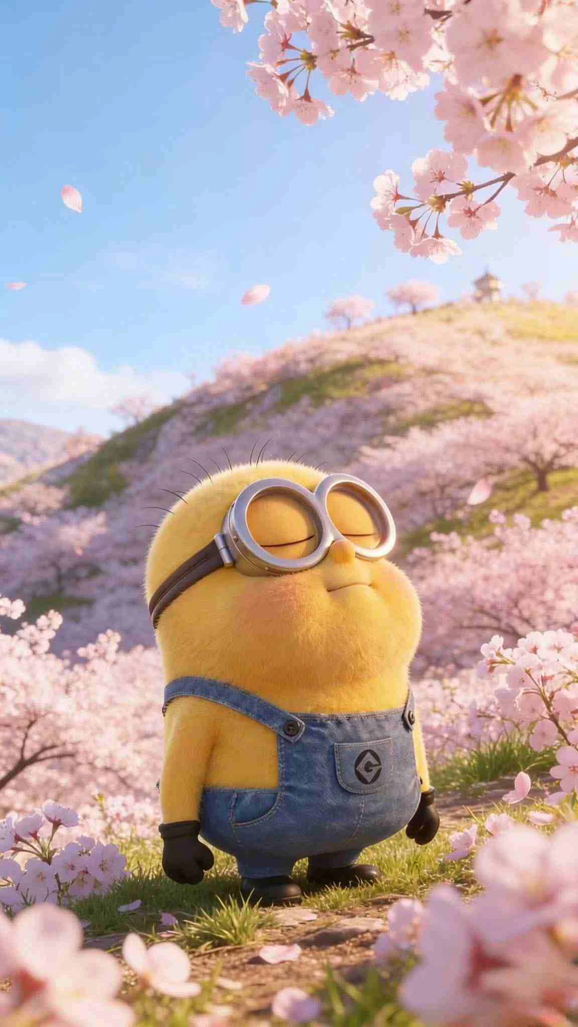 Hình nền Minion phồng má cực hot dể thương