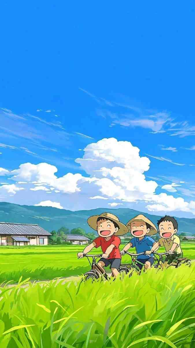 Hình nền ngày Gia Đình Việt Nam 28/6 chủ đề trẻ em vui chơi
