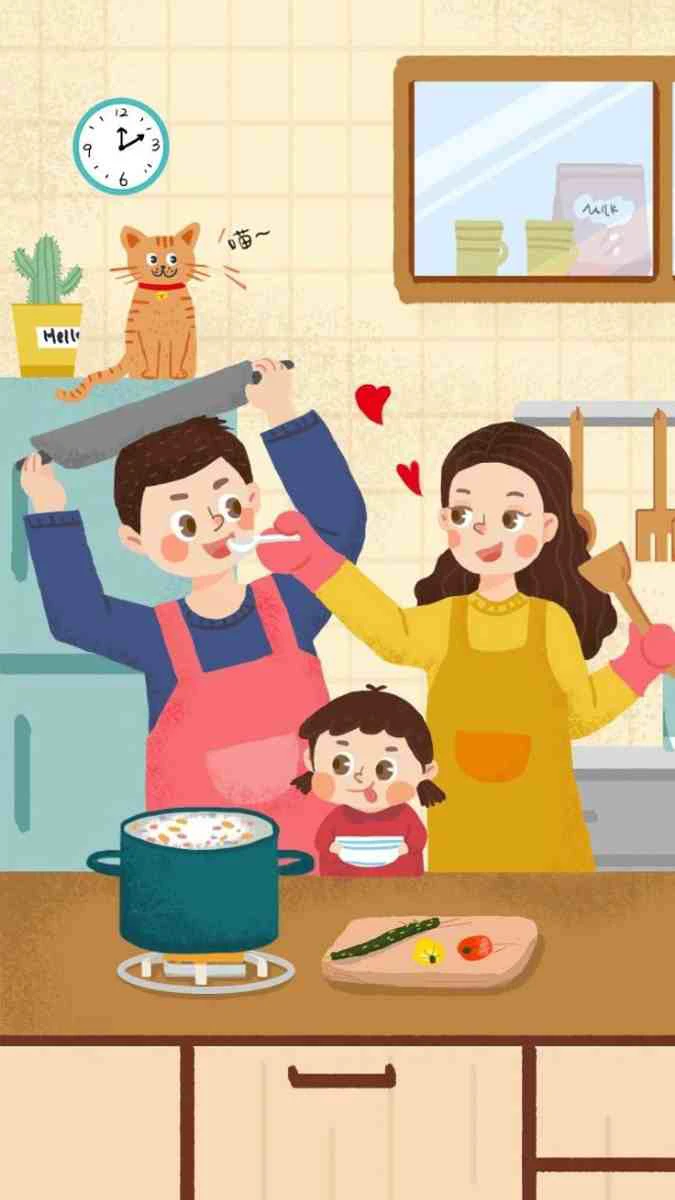 Hình nền gia đình ấm cúng