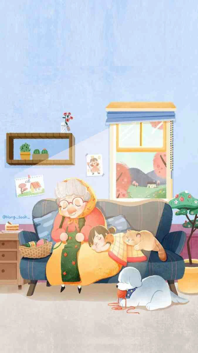 Hình nền ngày Gia Đình Việt Nam 28/6 tone màu xanh
