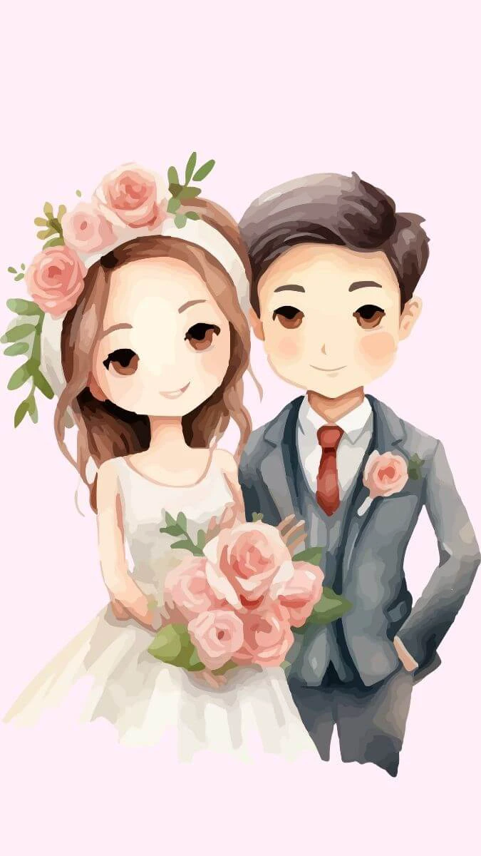 Ảnh cưới hạnh phúc