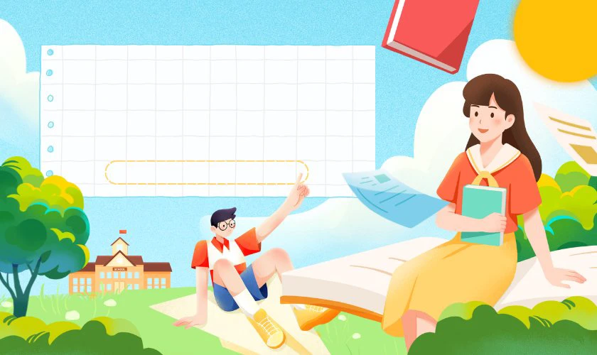 Ảnh nền trường lớp