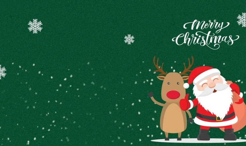 Wallpaper PowerPoint Noel chủ đề động vật