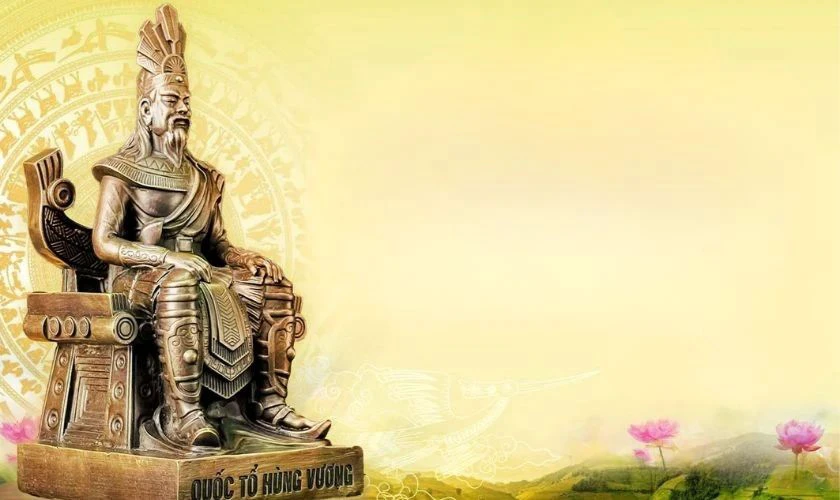 Ảnh Vua Hùng sắc nét