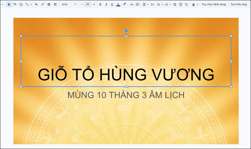 Điều chỉnh hình nền và nội dung hiển thị
