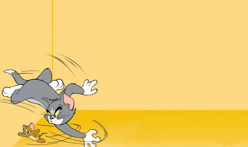 Hình nền 1/6 Tom and Jerry cho iPad, máy tính bảng