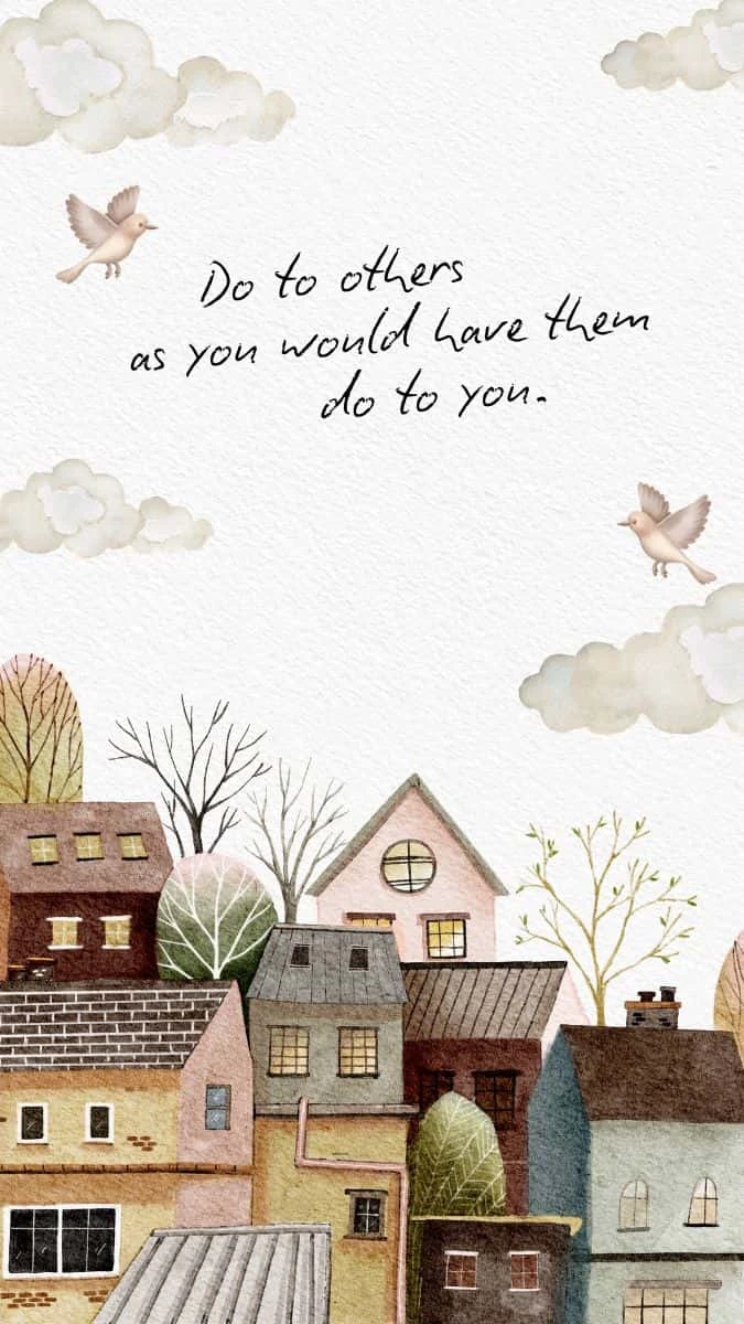 Tranh vẽ khung cảnh yên bình