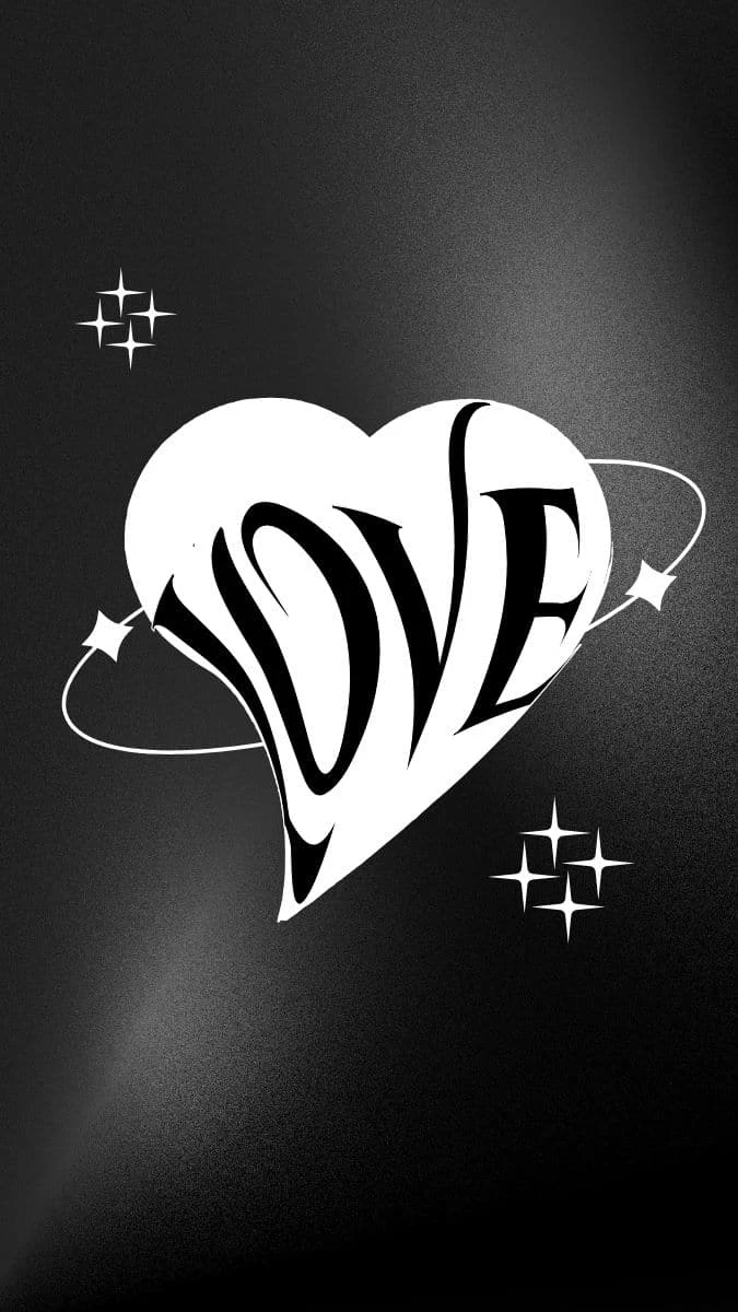 Hình nền trái tim 4K