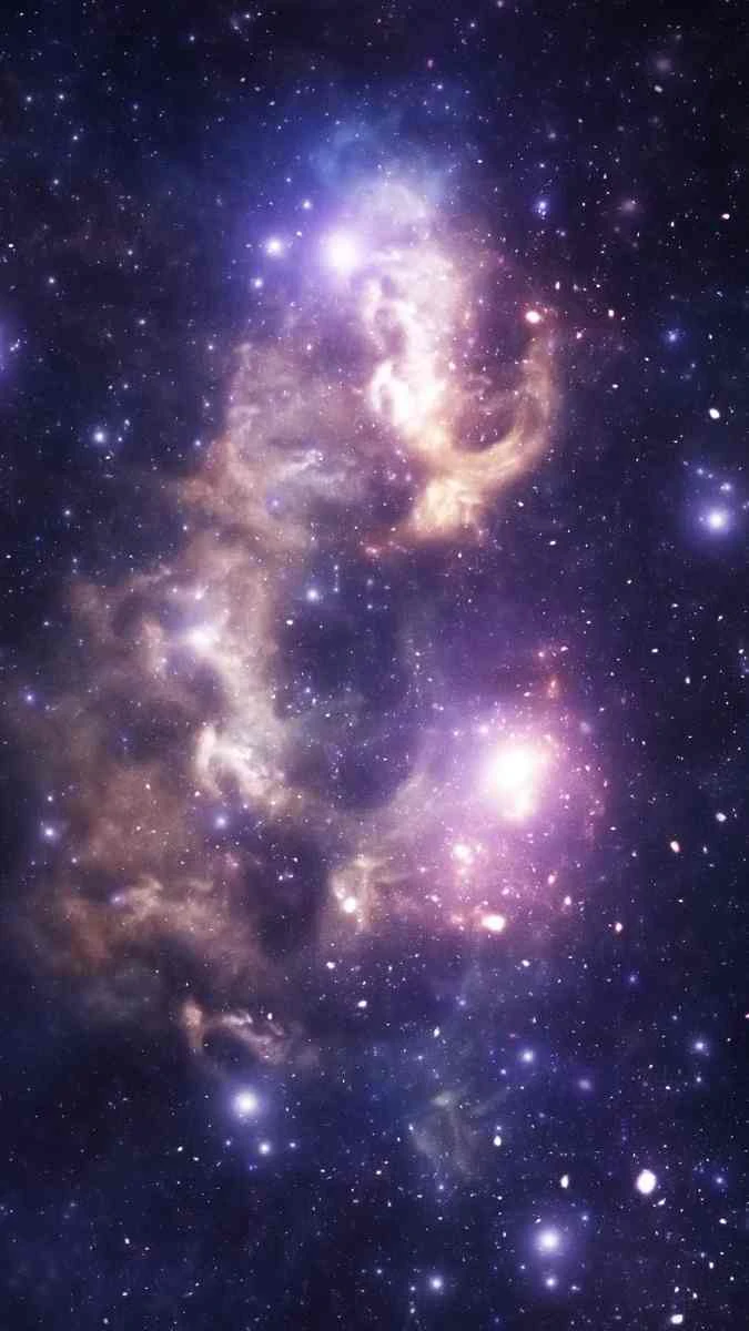 Ảnh nền chủ đề galaxy hiện đại