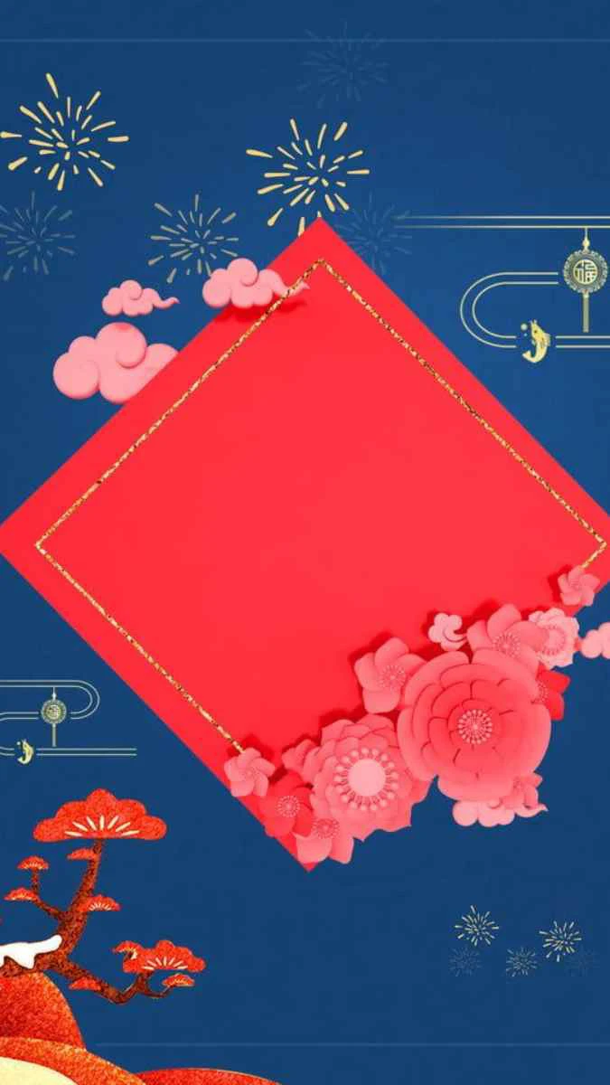 Hình nền Tết 2026 Bính Ngọ tone xanh sinh động