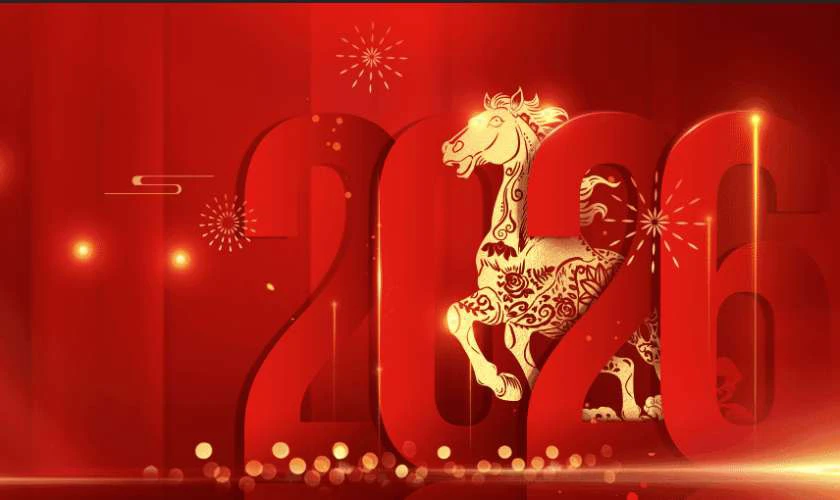 Ảnh 3D độc đáo xuân Bính Ngọ đầy sắc màu