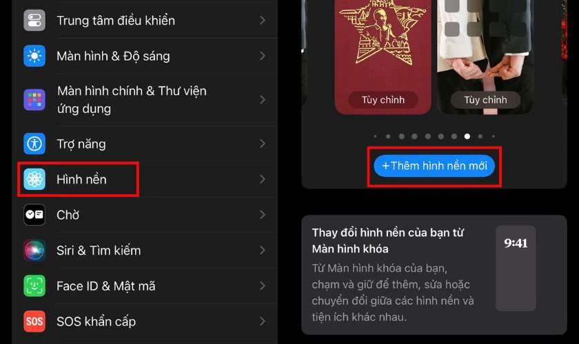 Cách đổi hình nền cho máy tính bảng