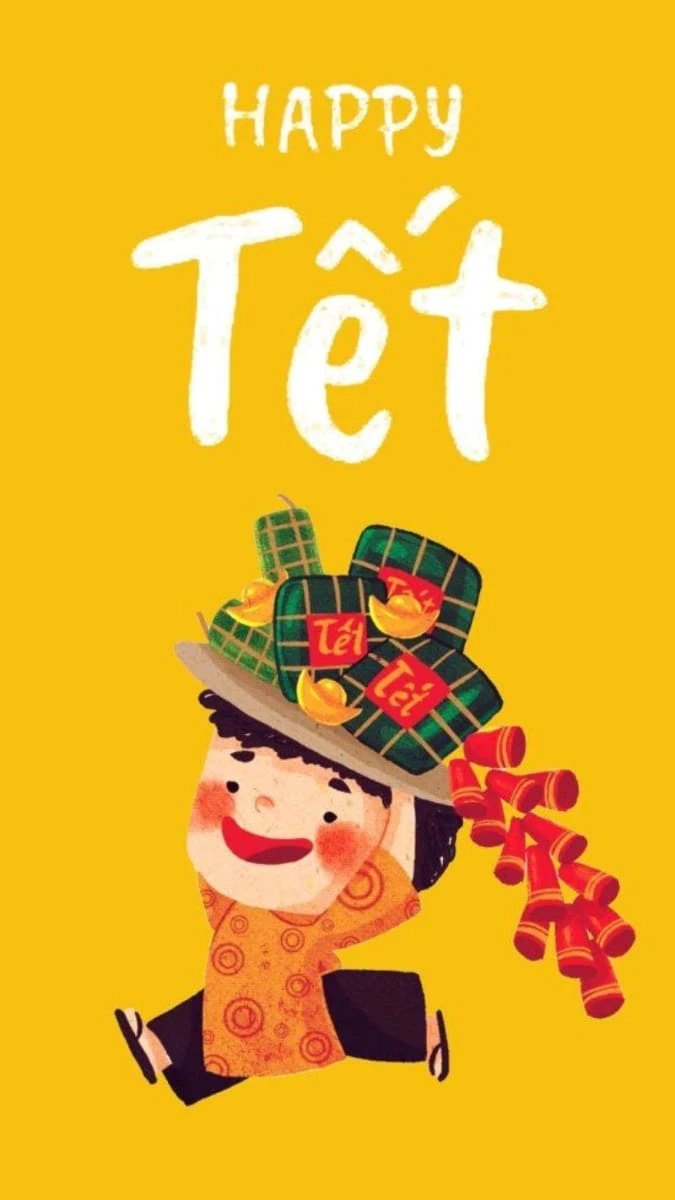  Hình Nền Tết Chibi 2026 Đẹp