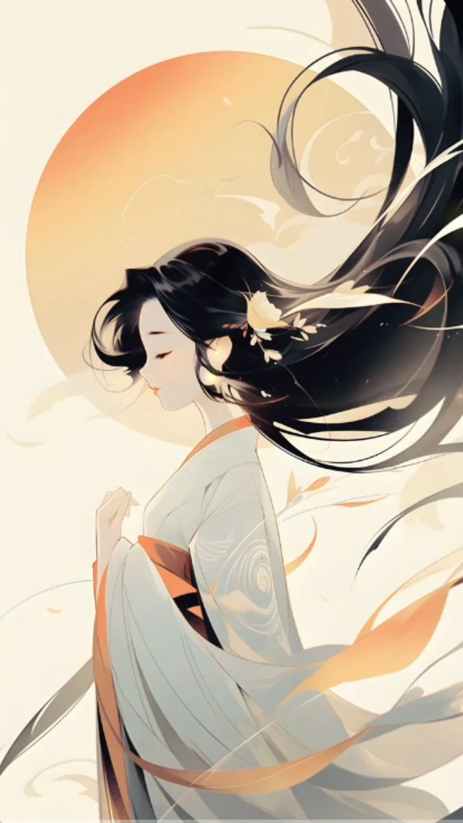Hình nền Trung thu Anime đẹp cho điện thoại