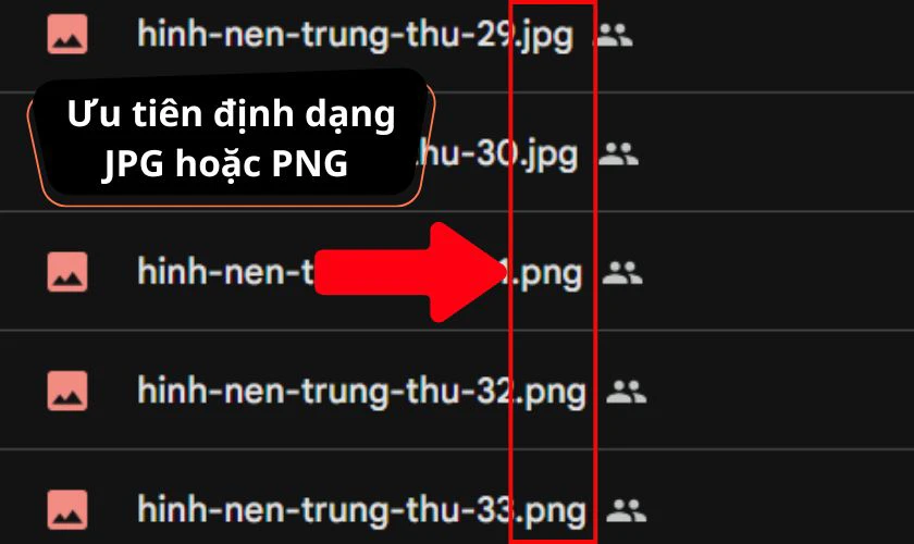 Định dạng ảnh tương thích
