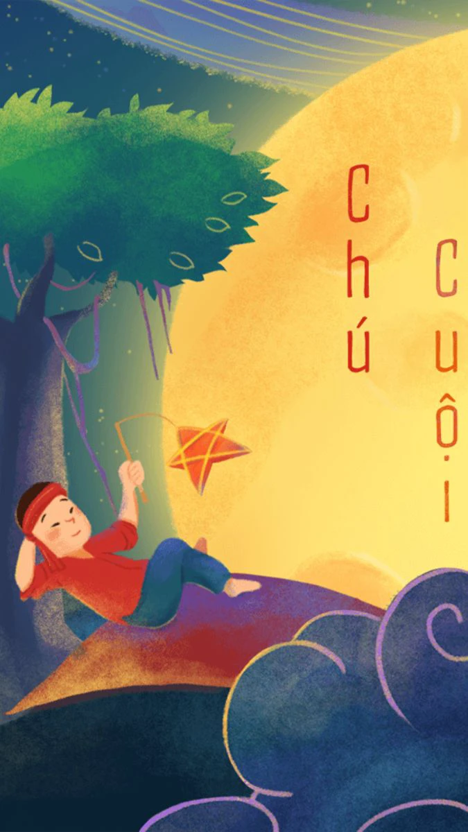Hình nền chủ đề chú cuội